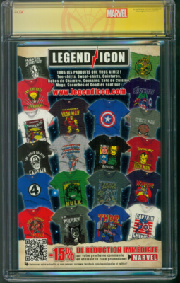 Amazing SPIDER MAN 129 CGC 2XSS 9.8 Stan Lee Romita French Reprint