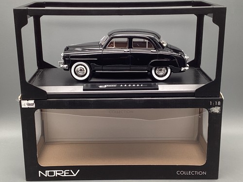 Modellini auto 1:18 Norev Simca 9 Aronde 1953 black con scatola originale