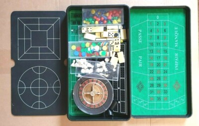 Gesellschaftsspiel Domino Roulette Backgammon Schach Black Jack Mühle