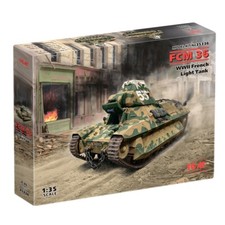 Plastic model Tank kit Scale 1:35 FCM 36, WWII French Light Tank ICM 35336