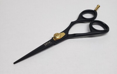 BRV MEN Professional German Steel Hammer Forged Mustache & Beard Scissors - 5.5''
