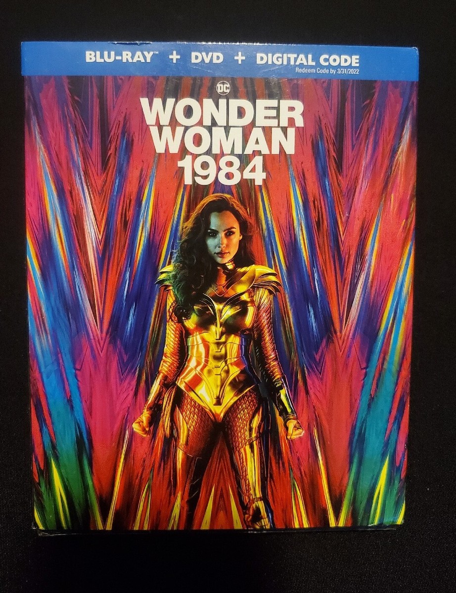 DC Comics WONDER WOMAN 1984 Blu-ray New 883929674039|