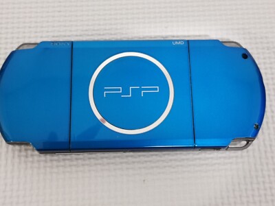 Sony PSP-3000 Vibrant Blue with 4GB Memoly stick, new Lithium