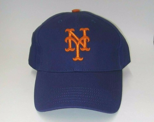 Mets Navy Blue MLB Adjustable Hat | eBay