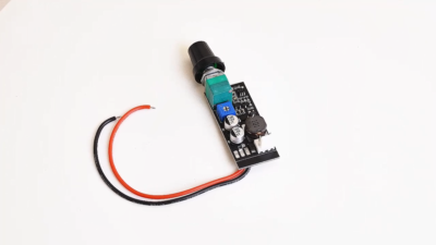 Interruttore Ventola 3 Fili Regolatore Di Velocità PWM Per Ventole DC12V - Con Manopola, Per Ventole A 2, 3 O 4 Fili Knight Rider Watch - Foto 8