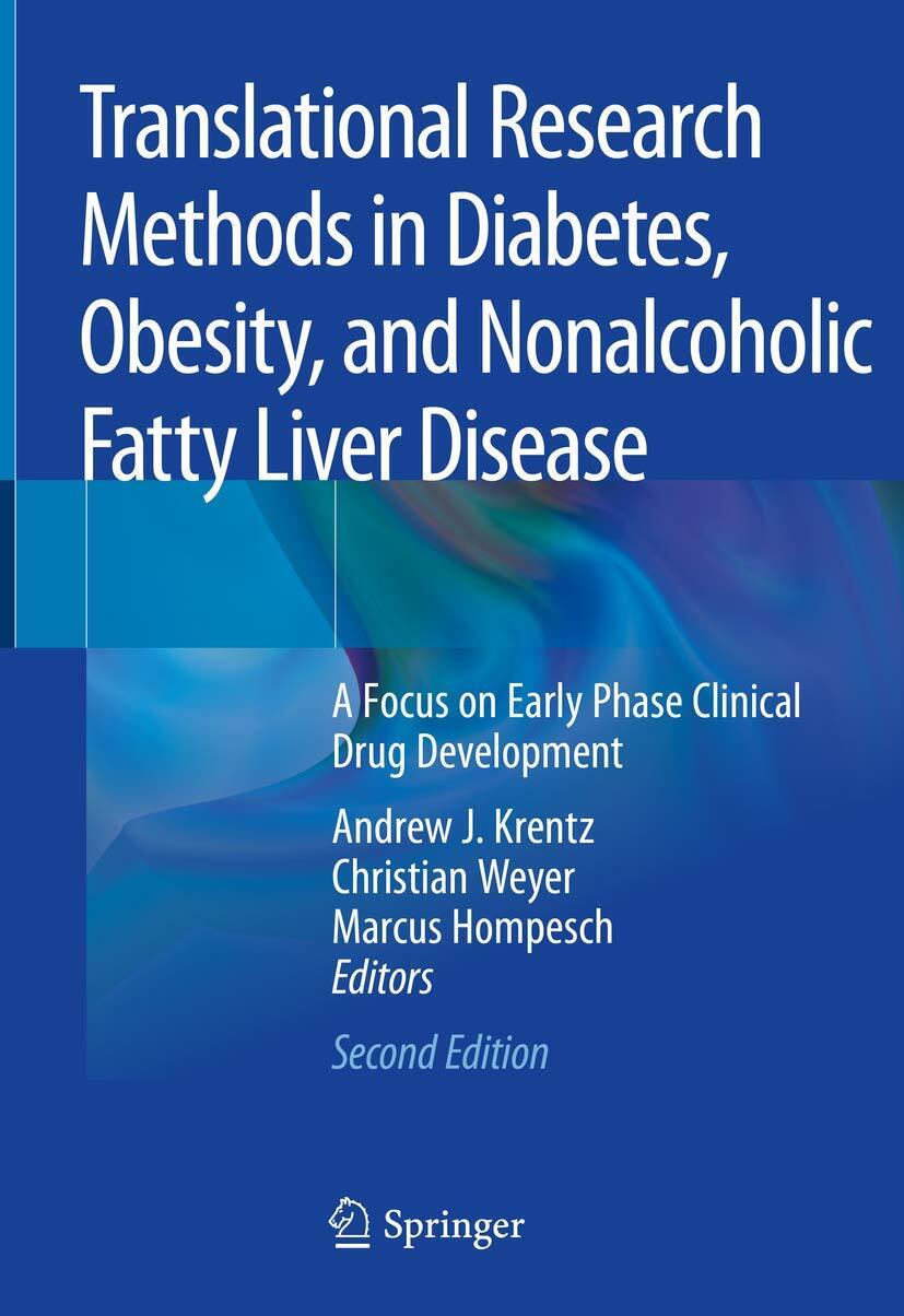 Translational Research Methods in Diabetes, Obesity, and (2019)