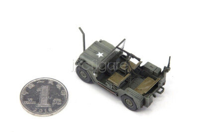 S-Model 1/72 Scale US M151A2 Jeep With M60 Gun Finished Product Model #CP3210