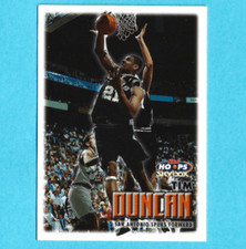 1999-00 Skybox NBA Hoops #104 TIM DUNCAN San Antonio Spurs Basketball Card HOF