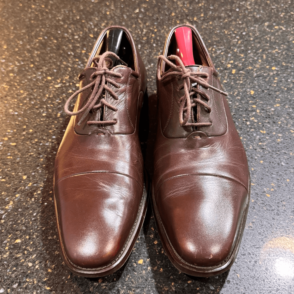 Magnanni Frederico Cap Toe Oxfords. Dark Brown. Size 9D. | eBay display picture 2