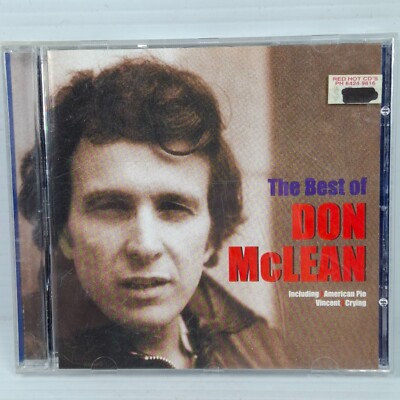 The Best of Don Mclean [Emi 2002] Best of Don Mclean by Don Mclean (CD, 2001