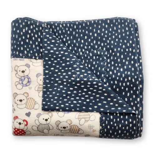 Handmade Flannel Baby Boy Blankets, Baby Shower Present, Animals/ Trains/Trucks - Picture 10 of 64