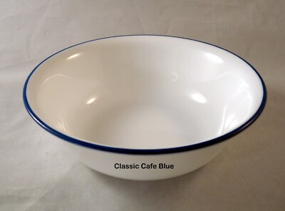 Corelle CLASSIC CAFE BLUE Cereal Soup Bowls One Ring
