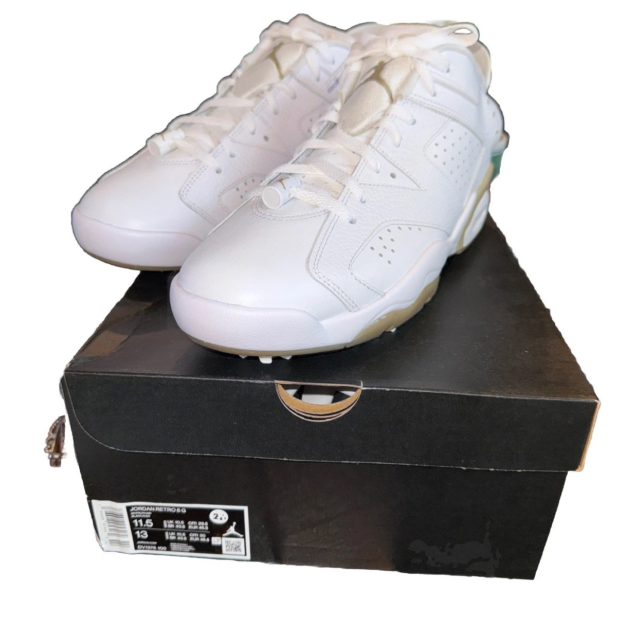 Jordan 6 Retro Golf Low White Khaki for Sale | Authenticity