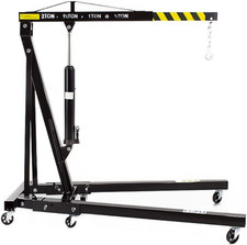 Z1-02 Gru Idraulica a Carrello Pieghevole - Capretta Portata 2000 Kg