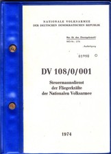NVA Dienstvorschrift 108/0/001, Steuermannsdienst der Fliegerkräfte