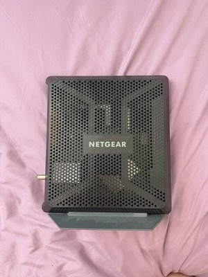 NETGEAR C7000 Dual-Band Cable Modem Router DOCSIS 3.0 2.4Gbps Ethernet Black