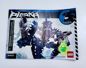 Lego Bionicle 8902 Piraka VEZOK Manual & 20 Parts Incomplete- 2 Zamors + Harpoon