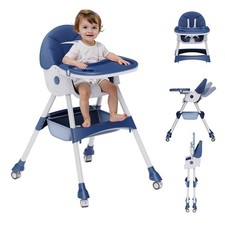 Silla Alta De Comer Para Bebe Ni  os Hasta 3 A  os Baby High Chair Feeding Chair