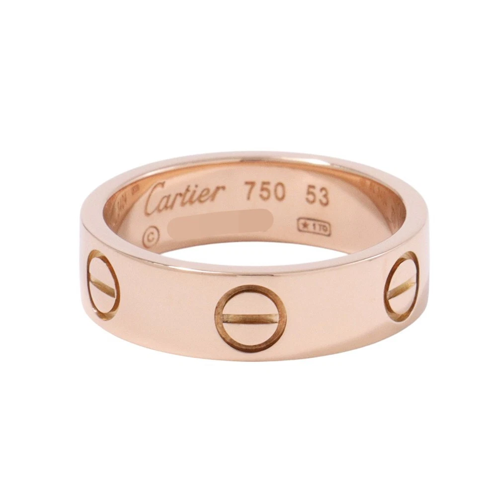 Cartier — CARTIER Love Ring Size Classic/53/#13 18K Pink Gold B4084800