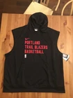 NWT men's XL tall Nike Portland Trail Blazers Player Issued sleeveless hoodie