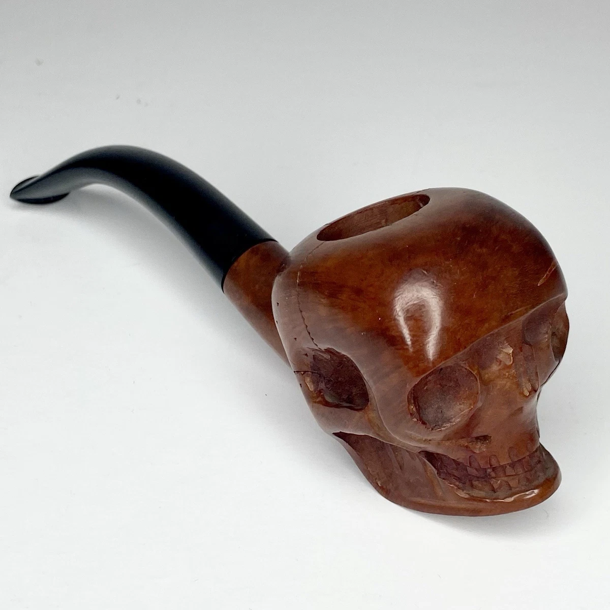 Skull Pipe In Collectible Estate Tobacco Pipes for sale