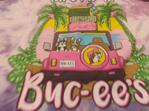 Take Me To Buc-ee's T-Shirt Tie Dye Size XL - Picture 3 of 15
