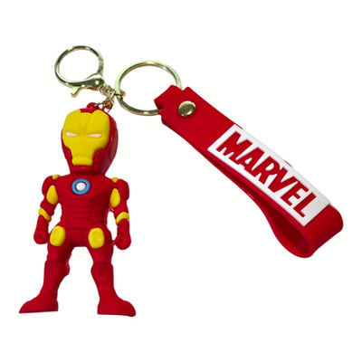 Marvel Iron Man Keychain Armor Figure Bag Charm Strap Avengers New Free Shipping