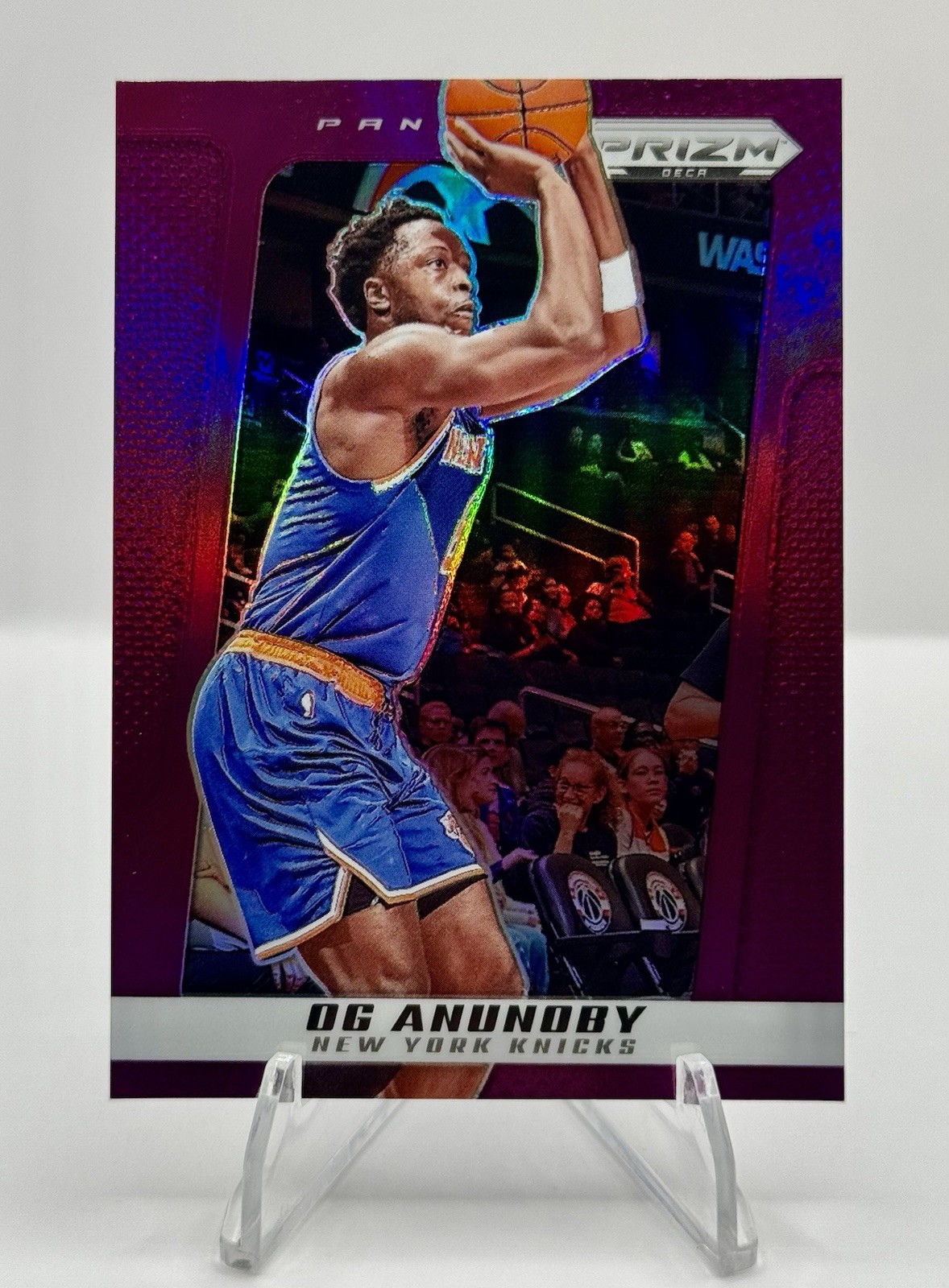 OG ANUNOBY 2024-25 Panini Prizm DECA - Purple Prizm #181 NY Knicks /99 MINT
