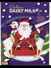 Cadbury Dairy Milk Advent Calendar Chocolate Christmas Advent Calendar 90g