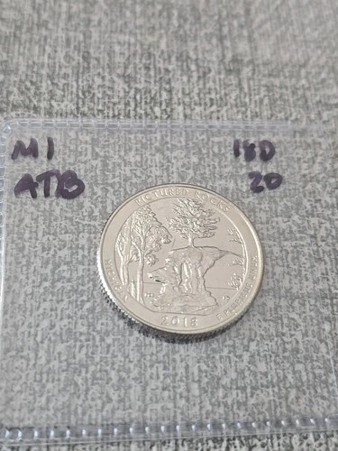 Photo of a 2018-D Washington Quarter from an eBay listing that sold on Jul 15, 2026