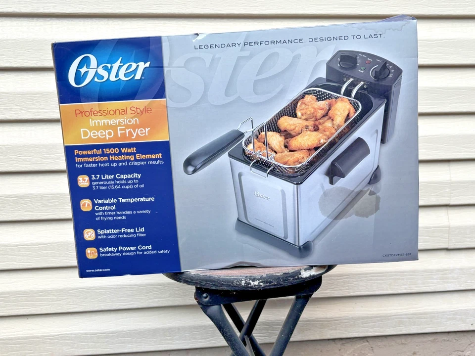 Freidora Oster Immersion nueva (RECOGIDA LOCAL DISPONIBLE) Foto 4 de 4