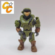 HALO MEGA BLOKS GREEN UNSC SPARTAN AIR ASSAULT FIGURE CNH01 OUTLANDS SKIRMISH