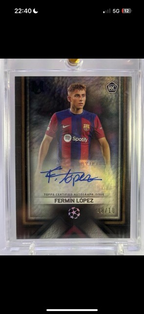 Fermin Lopez LOT Autos Topps for philmama-0