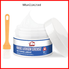 Onarieer White Lithium Grease Multi-Purpose Lubricant Lithium Grease Brush