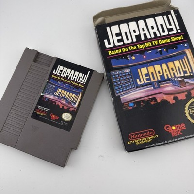 Jeopardy! (Nintendo Entertainment System, 1988) NES Game W Box