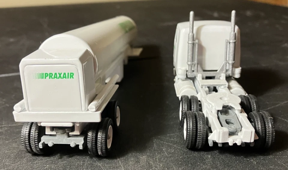Remolque blanco Winross Praxair camión cabina y cisterna diecast 1:64 - LIMPIO CASI NUEVO Foto 3 de 4