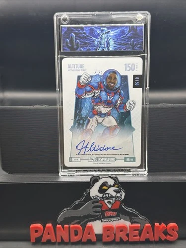 2026 Bo Jackson Battle Arena Altitude Ice Auto #8/50 Power 150 Jozy Altidore