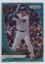 2020 Panini Prizm Teal Wave Prizm Nico Hoerner #30 0b3
