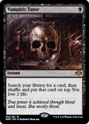Vampiric Tutor 108/261 Dominaria Remastered