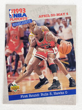 1993-94 Upper Deck Basketball Playoff Highlight Michael Jordan #180 Bulls HOF