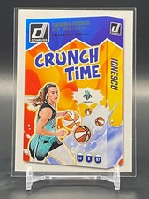 2025 Panini Donruss WNBA Sabrina Ionescu Crunch Time Gold Press Proof #9 Liberty