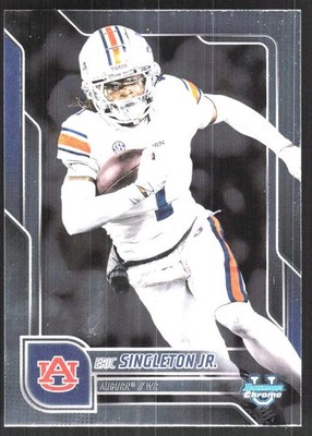 2025 Bowman University Chrome #186 Eric Singleton Jr.