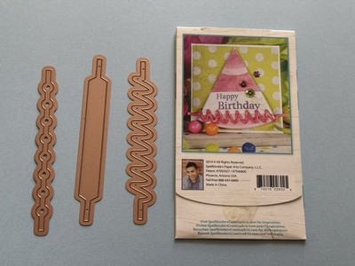 Spellbinders SCD-014 Celebra'tions Embellish It  3 Dies Richard Garay