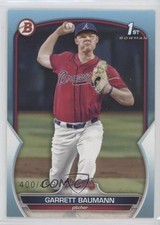 2023 Bowman Draft Sky Blue 400/499 Garrett Baumann #BD-172 1u6