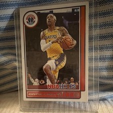 Panini 2021-22 NBA Hoops Kentavious Caldwell-Pope #176 Lakers Wizards Card