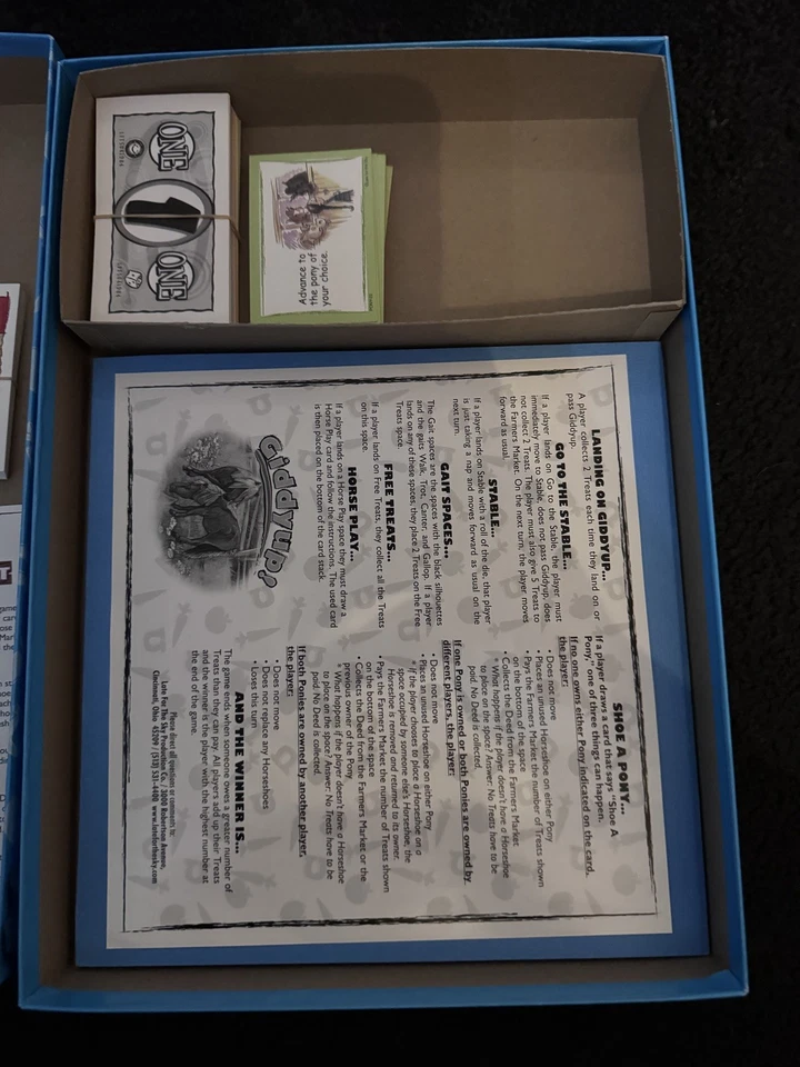 Pony-opoly Board Game. Makers Of Horseopoly Children’s. Very Rare. 100% Complete - Image 3 of 4