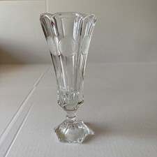 Fostoria  Coin  Pattern Vase ~ LIBERTY BELL U...