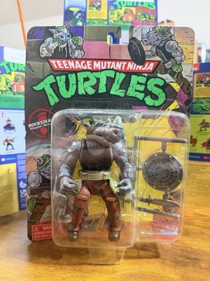 Playmates TMNT Teenage Mutant Ninja Turtles Reissue Rocksteady Sealed