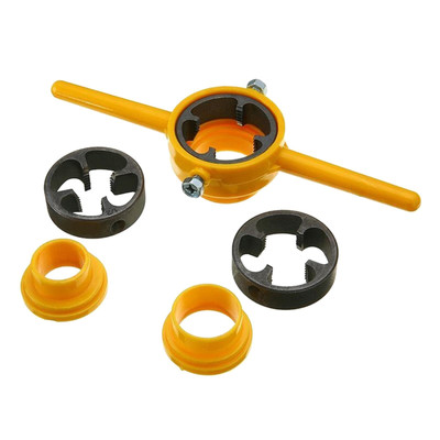 PVC Threader Maker Tools Kit Die Set Pipe Threader für Pumpen Rohre