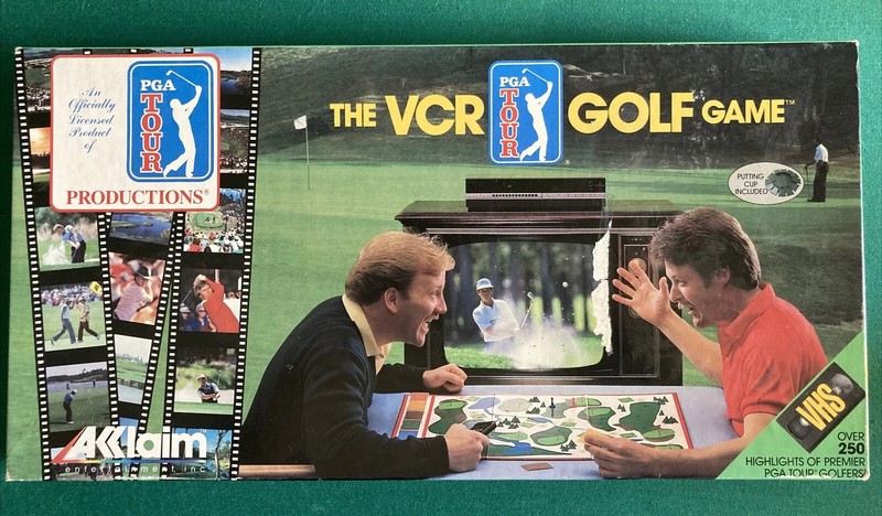 The VCR PGA Tour Golf Game - Acclaim Entertainment, Inc. - PGA Tour Productions